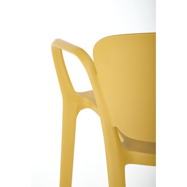 K491 chair, mustard 8