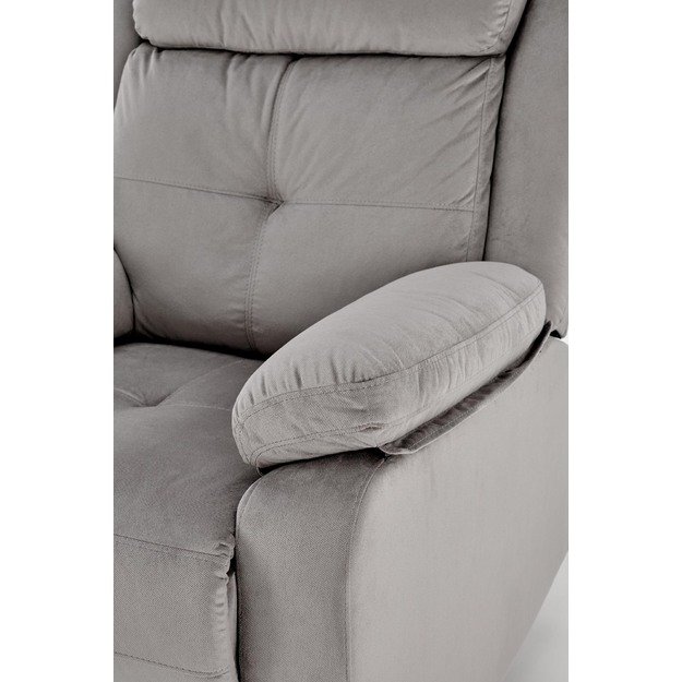LORIS recliner, color: grey 10