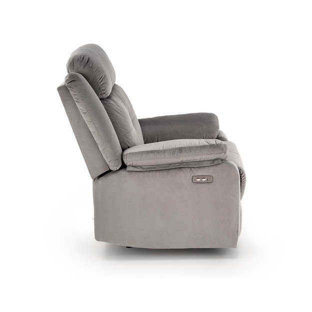 LORIS recliner, color: grey 6