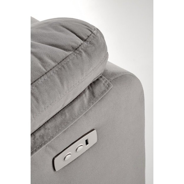 LORIS recliner, color: grey 11