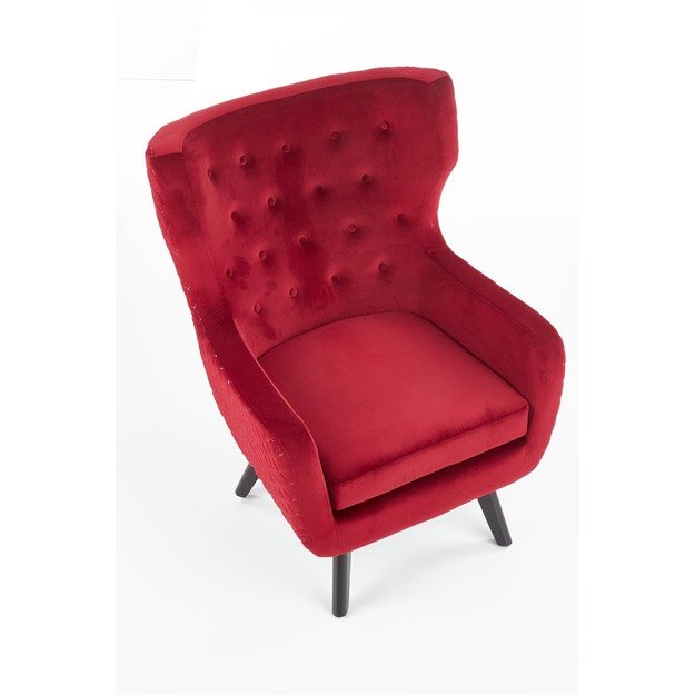 MARVEL l. chair, color: dark red 18