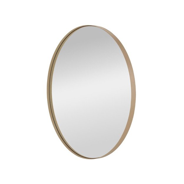 PATINA wall mirror, champagne gold