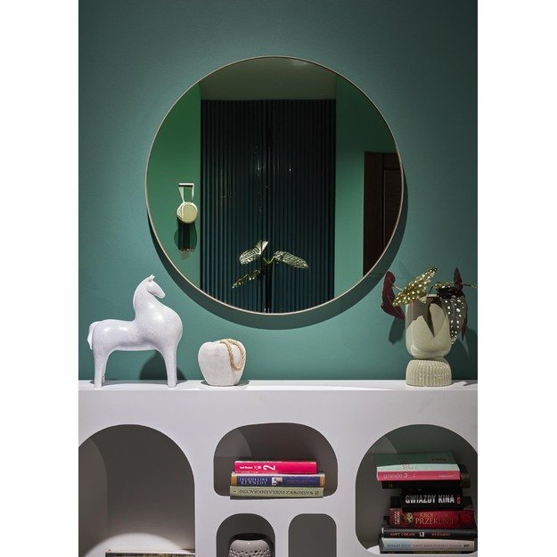 PATINA wall mirror, champagne gold 1