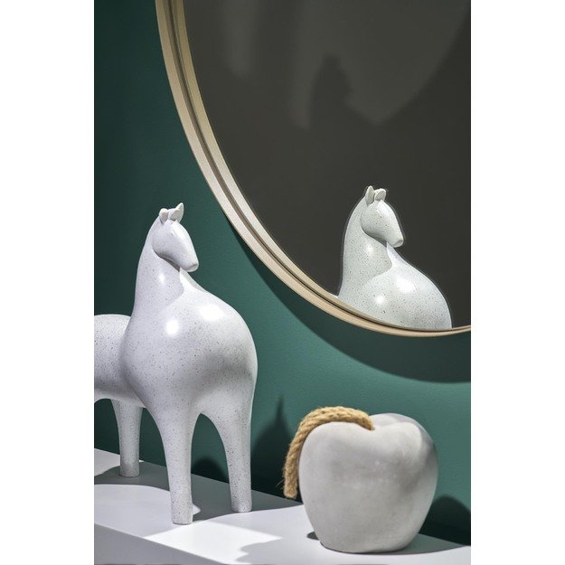 PATINA wall mirror, champagne gold 8
