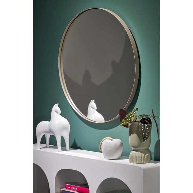 PATINA wall mirror, champagne gold 5