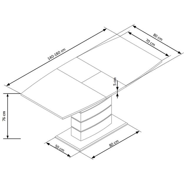 TORONTO extension table 10