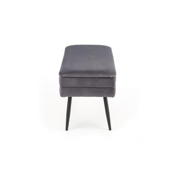 VELVA bench color: grey/black 1