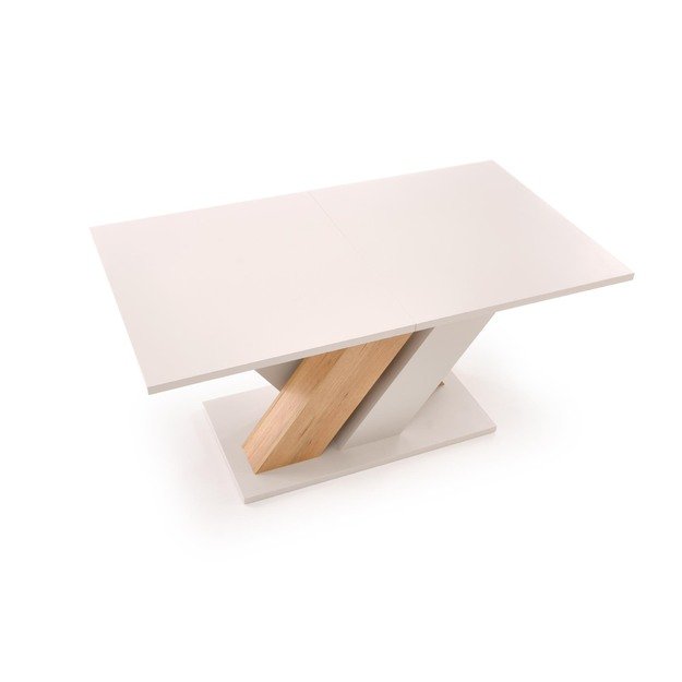 BRANDON extension table, cashmere / cremona oak 4