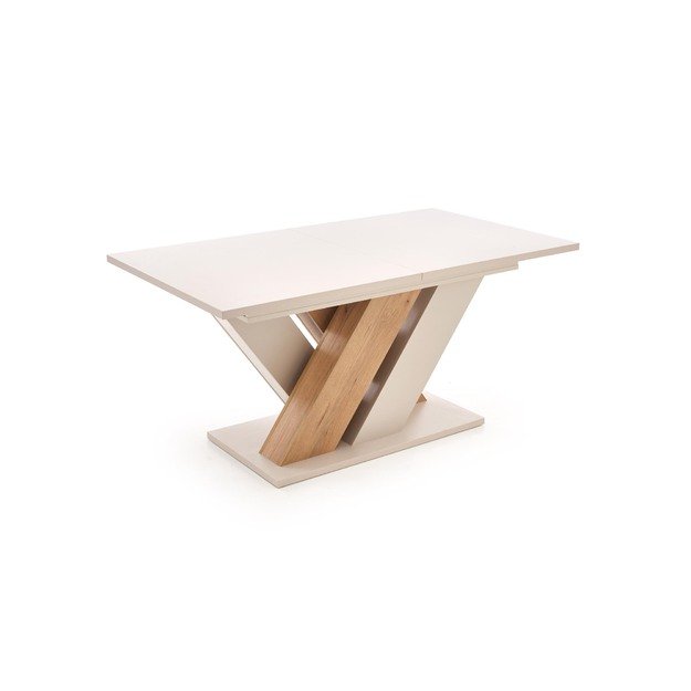BRANDON extension table, cashmere / cremona oak 5
