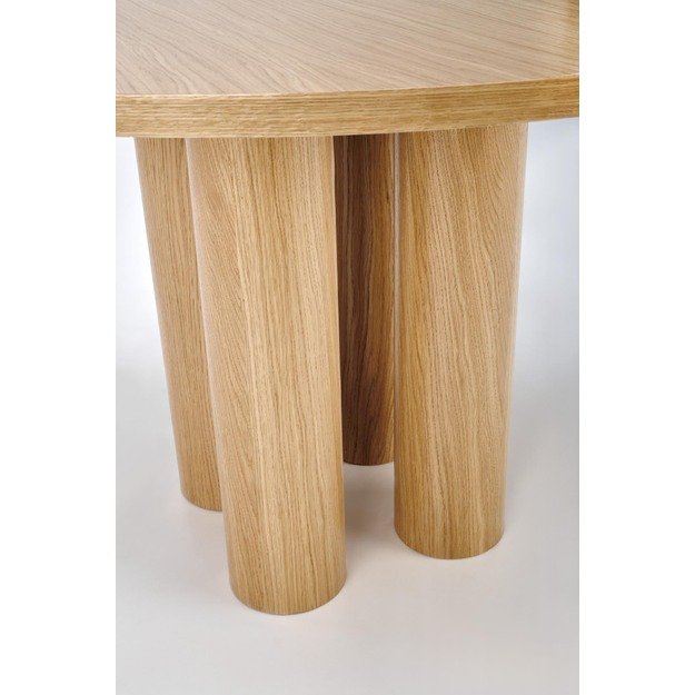 ELEFANTE ROUND table, natural oak 11