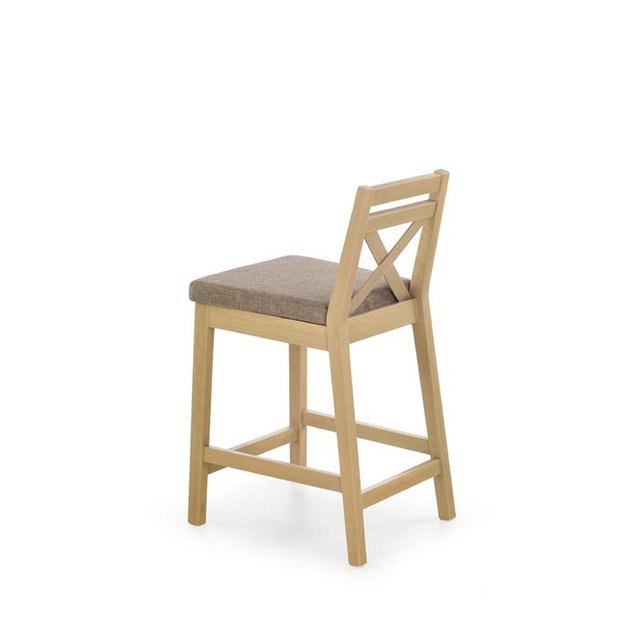 BORYS LOW bar stool, color: sonoma oak / INARI 23 3