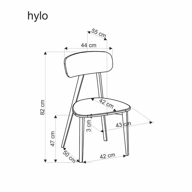 HYLO chair, beige 2