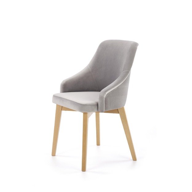 TOLEDO 2 chair, color: honey oak / SOLO 265