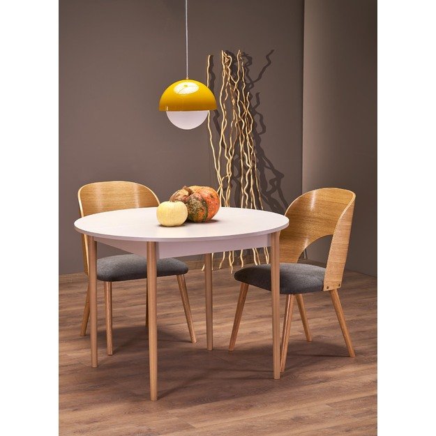 PIVOT extension table top - cashmere, legs - natural 16