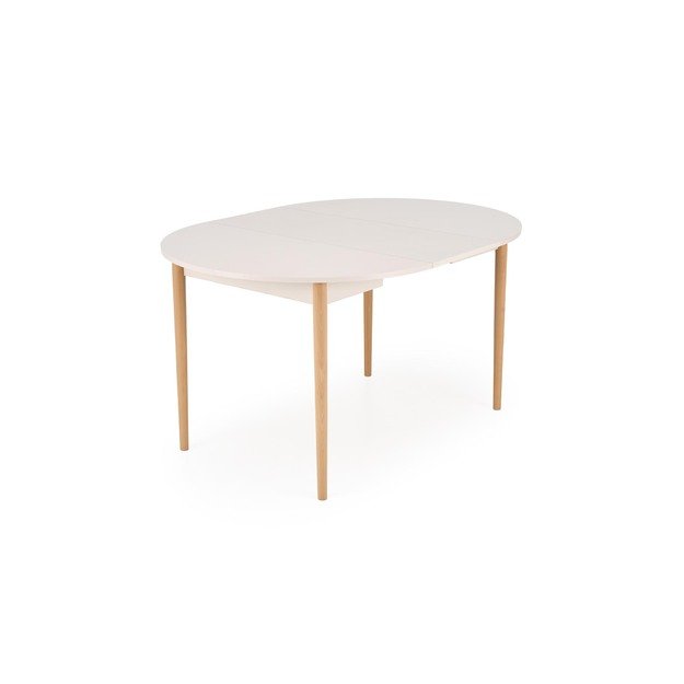 PIVOT extension table top - cashmere, legs - natural 4