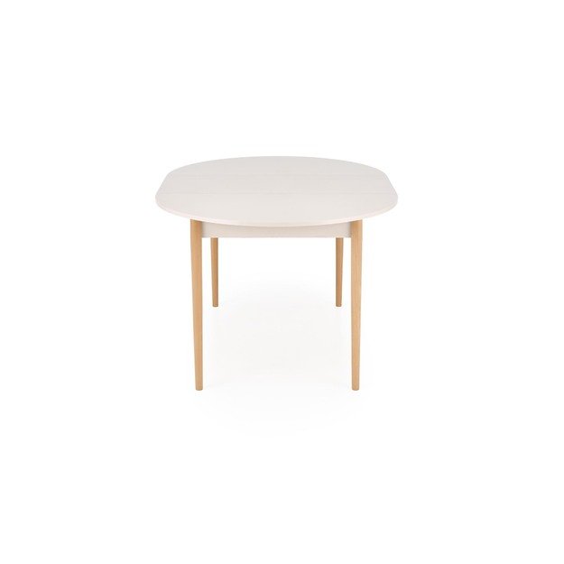 PIVOT extension table top - cashmere, legs - natural 3