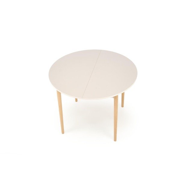 PIVOT extension table top - cashmere, legs - natural 8