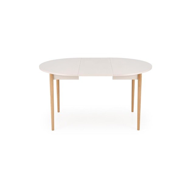 PIVOT extension table top - cashmere, legs - natural 6