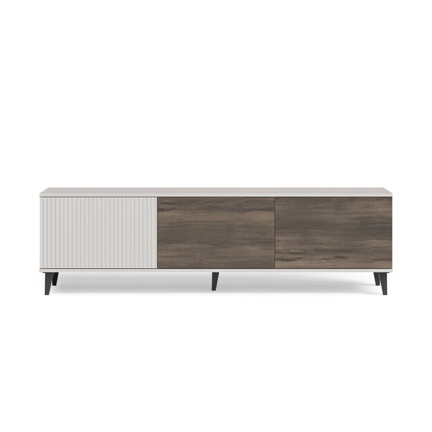 RANDOM 2 RTV-2 TV-stand, color: cashmere / walnut / black 5