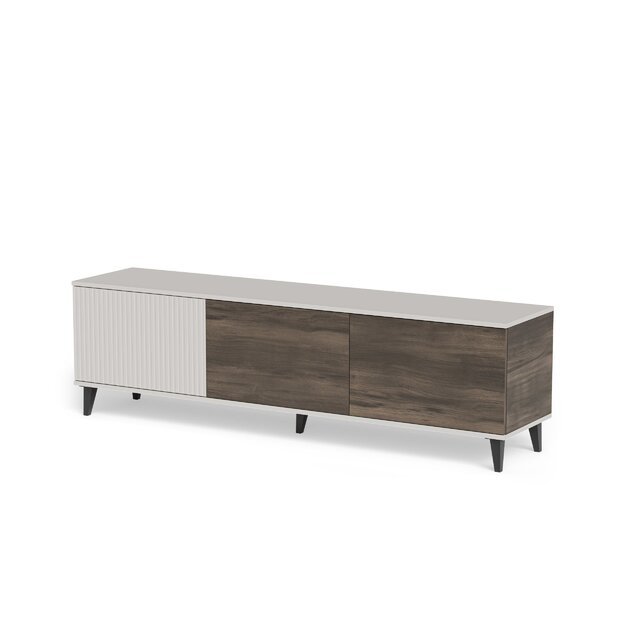 RANDOM 2 RTV-2 TV-stand, color: cashmere / walnut / black