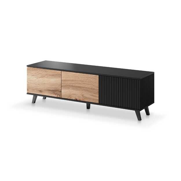 RANDOM RTV-1 TV-stand, color: wotan oak/black 19