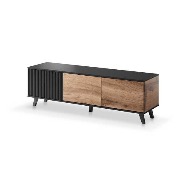 RANDOM RTV-1 TV-stand, color: wotan oak/black