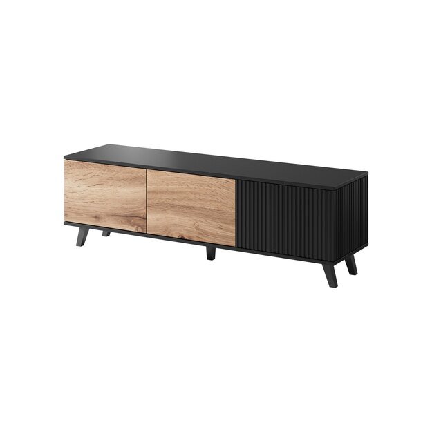 RANDOM RTV-1 TV-stand, color: wotan oak/black 18