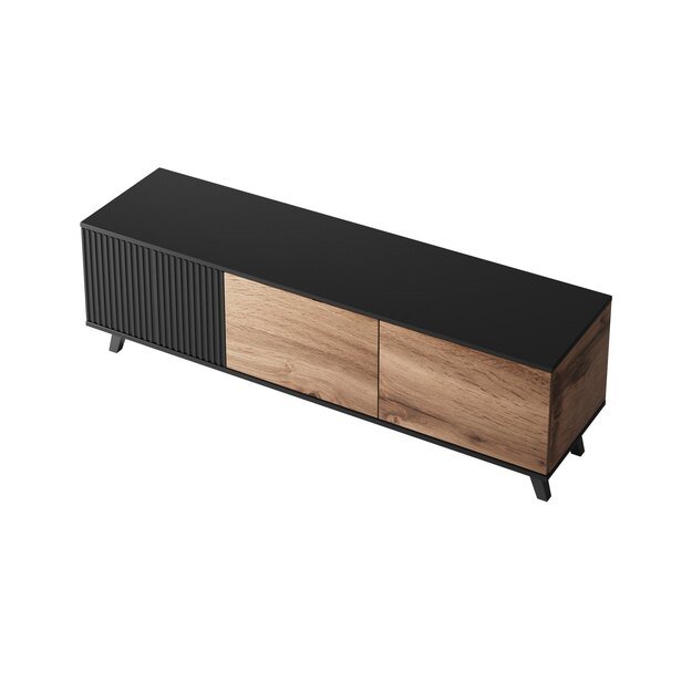 RANDOM RTV-1 TV-stand, color: wotan oak/black 25