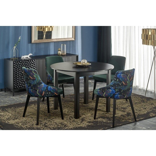 RINGO table, black / black 8