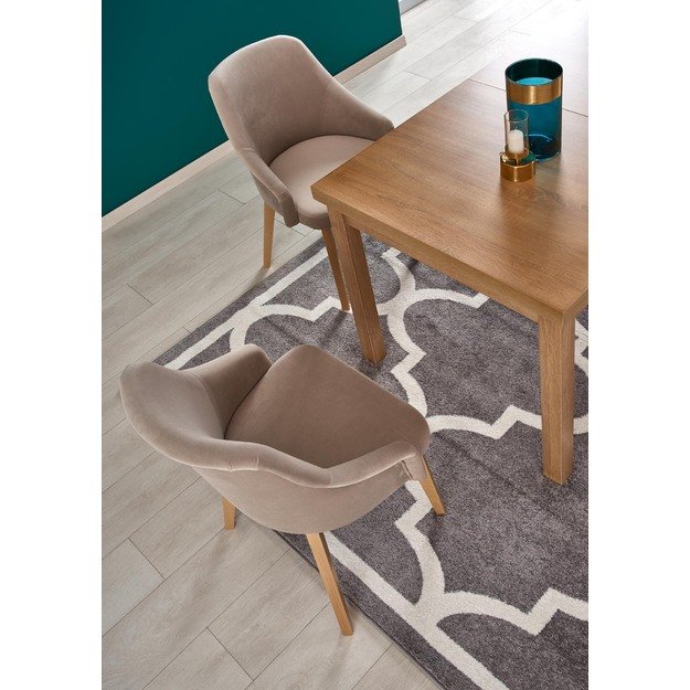 TIAGO 2 extension table, craft oak / craft oak 25