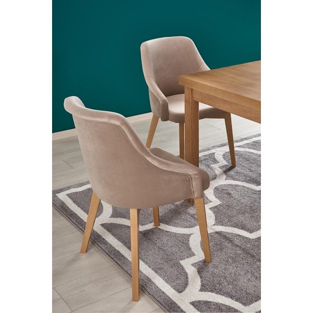 TIAGO 2 extension table, craft oak / craft oak 24