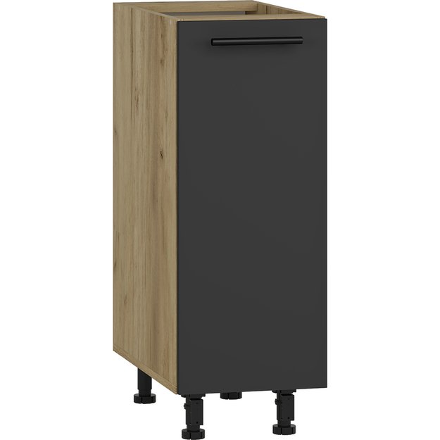 VENTO D-30/82 lower cabinet, color: craft oak/antracite