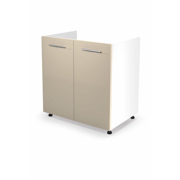 VENTO DK-80/82 sink cabinet, color: white / beige