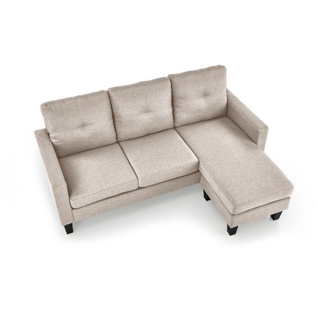 GERSON sofa with ottoman, color: beige 8
