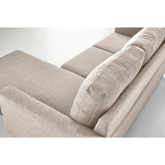 GERSON sofa with ottoman, color: beige