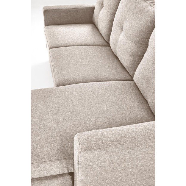 GERSON sofa with ottoman, color: beige 10