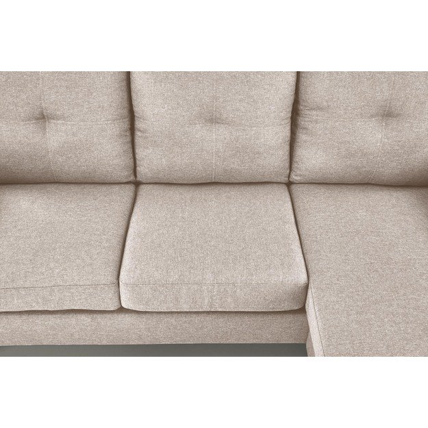 GERSON sofa with ottoman, color: beige 11