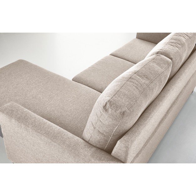 GERSON sofa with ottoman, color: beige 1