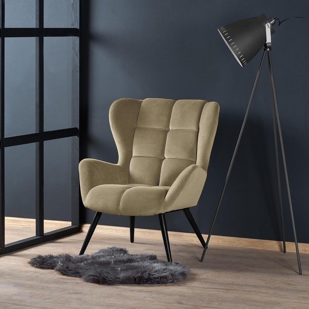 TYRION l. chair, color: beige
