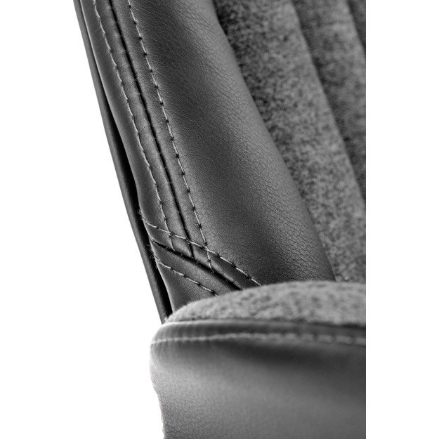 ARGENTO swivel armchair, graphite/black 5