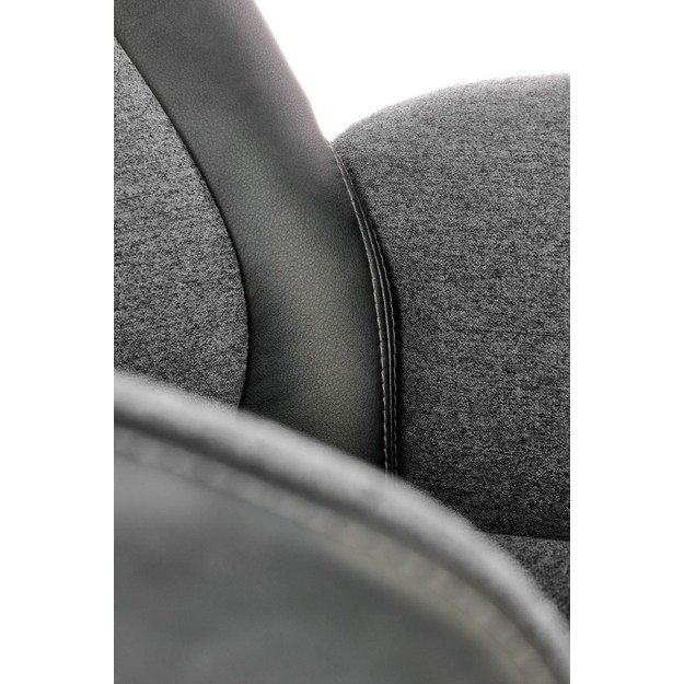 ARGENTO swivel armchair, graphite/black 4