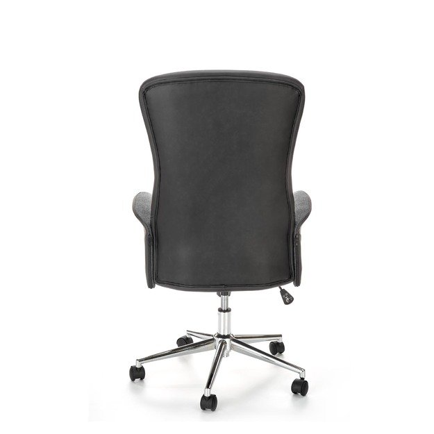 ARGENTO swivel armchair, graphite/black 1