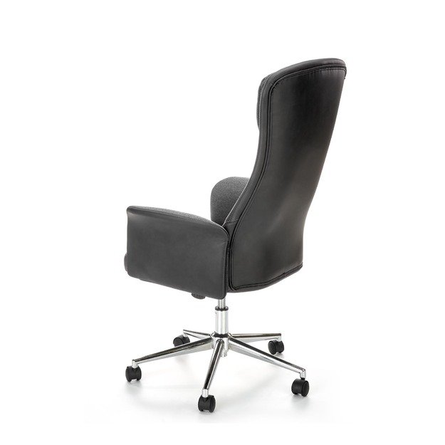 ARGENTO swivel armchair, graphite/black 3