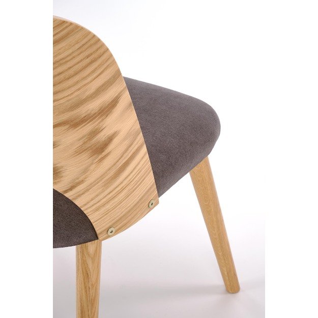 CADIZ chair, natural / grey 18