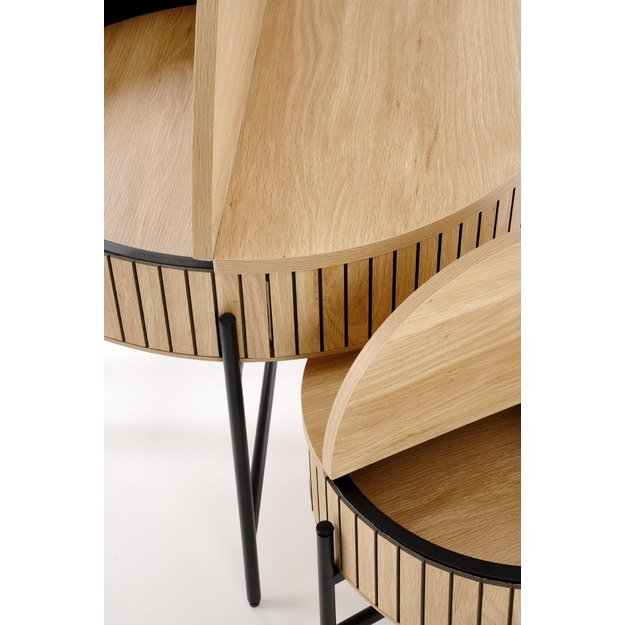 DANTE set of two, wnatural/black 18
