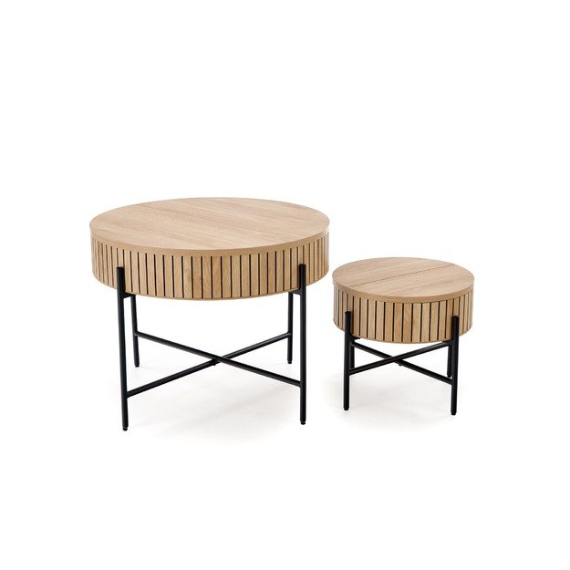 DANTE set of two, wnatural/black 19