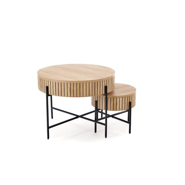 DANTE set of two, wnatural/black 15