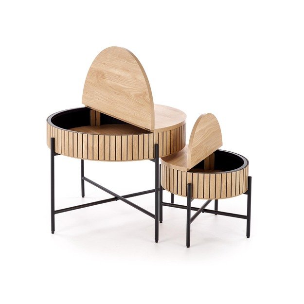 DANTE set of two, wnatural/black 21