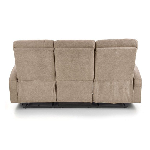 OSLO 3S sofa with recliner function color: beige 10