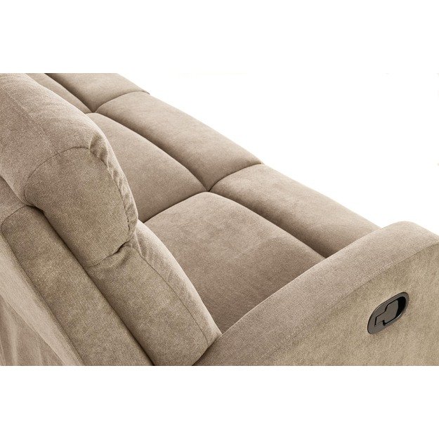 OSLO 3S sofa with recliner function color: beige 15